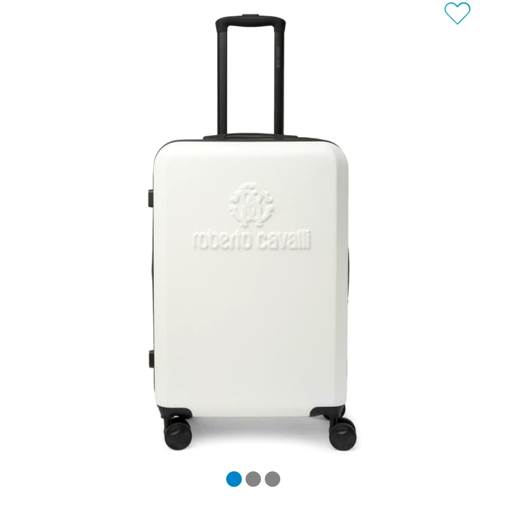 Authentic Roberto Cavalli carry on luggage